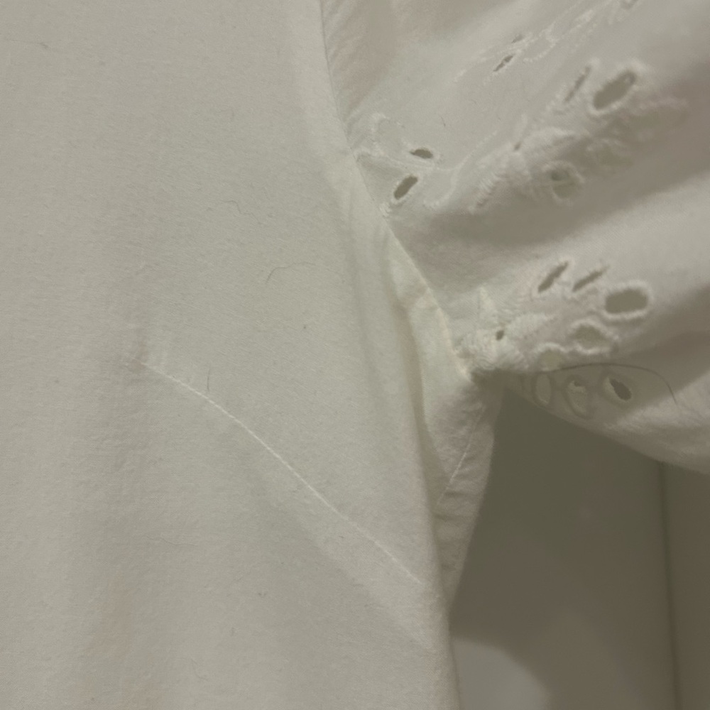 Madewell Eyelet Lattice Dress - Picture 5 of 7